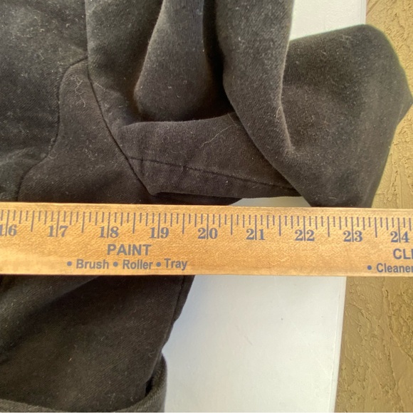 Zara Woman Military Band Jacket Black Velvet Structured Ribbed Cuffs Size Large - Picture 5 of 13